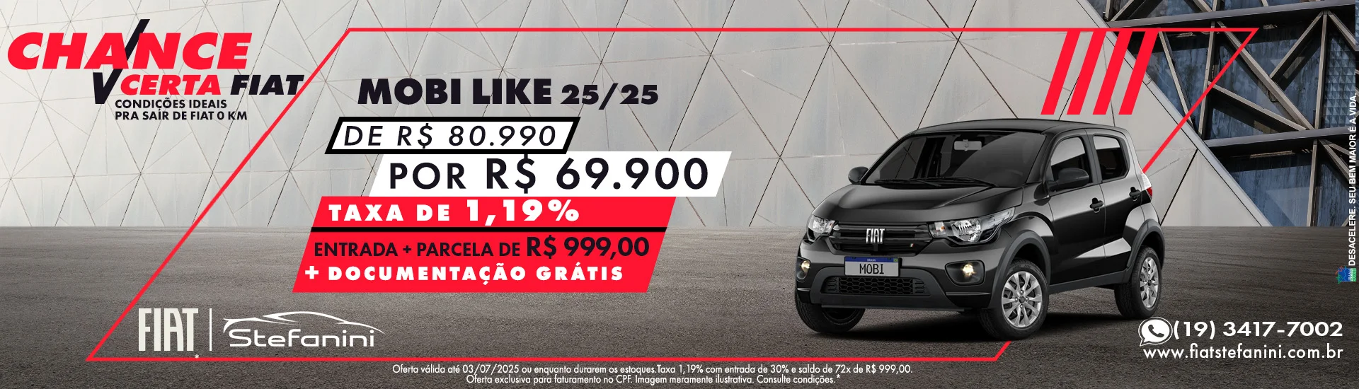 Oferta Fiat Junho
